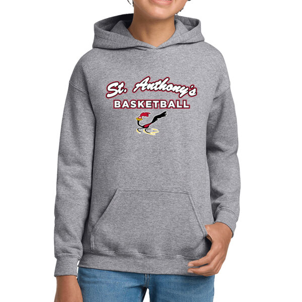 St. Anthony CYO Basketball Youth Heavy Blend Hooded Sweatshirt Thumbnail